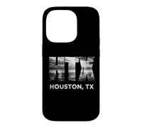Carcasa para iPhone 14 Pro HTX City of Houston Skyline Art Downtown Texas Souvenir Gift