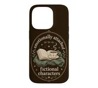 Carcasa para iPhone 14 Pro Humor de Lectura para Amantes de los Libros para fanáticos de la ficción y soñadores