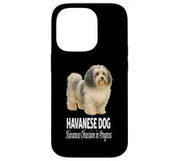 Carcasa para iPhone 14 Pro Humor del Perro Habanero Obsesión habanera en Progreso