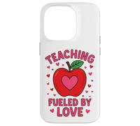 Carcasa para iPhone 14 Pro Humor Divertido para Maestros, enseñanza impulsada por el Amor