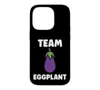 Carcasa para iPhone 14 Pro Humor Food Eggplant Simple Team Eggplant