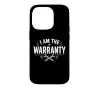 Carcasa para iPhone 14 Pro I Am The Warranty Funny Mecánico Técnico Llave De Coche