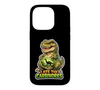 Carcasa para iPhone 14 Pro I Ate The Carbívoros Divertido Juego de Palabras Vegano Dino