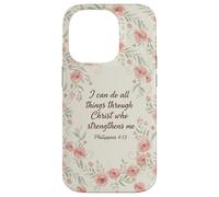 Carcasa para iPhone 14 Pro I Can do All Things Through Christ Who Strengthens me