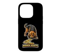 Carcasa para iPhone 14 Pro I Find Hidden Assets Accountant Dog Humor