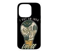 Carcasa para iPhone 14 Pro I Got An Idea Let's Go Outside Vintage Hiking Outdoors Lover