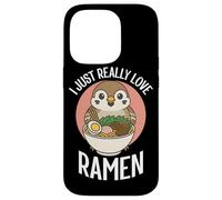 Carcasa para iPhone 14 Pro I Just Really Love Ramen Sparrow Noodles Bowl Cup Sopa Japón