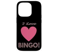 Carcasa para iPhone 14 Pro I Love Bingo! Funny Old Lady Costume Men & Women Bingo