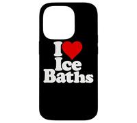 Carcasa para iPhone 14 Pro I Love Heart Ice BAÑOS Cold TUBS