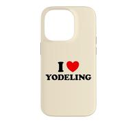 Carcasa para iPhone 14 Pro I Love Yodeling Funny Yodel Song Alpes Swiss Cow Canta Música