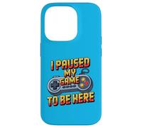 Carcasa para iPhone 14 Pro I Paused My Game To Be Here Funny Video Game Controller