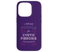 Carcasa para iPhone 14 Pro I Wear Purple FOR Cystic Fibrosis Awareness Walk Meme