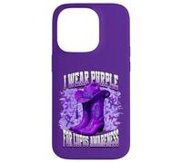 Carcasa para iPhone 14 Pro I Wear Purple For Lupus Awareness
