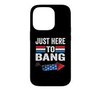 Carcasa para iPhone 14 Pro I'm Just Here to Bang 4th July Funny Petardo