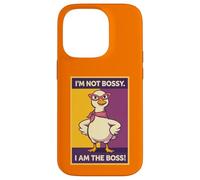 Carcasa para iPhone 14 Pro I'm Not Bossy I Am The Boss Funny Nurse Teacher Mom Kid