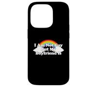 Carcasa para iPhone 14 Pro I'm Not Gay But My Boyfriend Is