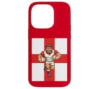 Carcasa para iPhone 14 Pro Imparable Carga Cartoon Rugby Power Run