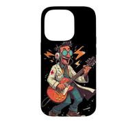 Carcasa para iPhone 14 Pro Impresionante Doc con Guitarra eléctrica de Emergencia para Amantes del Rock