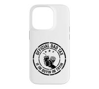 Carcasa para iPhone 14 Pro Impuesto Oficial para papá si Estoy comprando Estoy Tratando Divertido