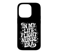 Carcasa para iPhone 14 Pro In My Life Flight Nurse Era, Vuelo RN, Enfermería Aeromédica