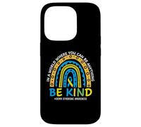 Carcasa para iPhone 14 Pro In October We Wear Blue Yellow Kind Down Syndrome Awareness