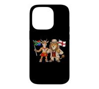 Carcasa para iPhone 14 Pro Inglaterra Sudáfrica Bandera inglés Reino Unido sudafricanas