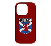 Carcasa para iPhone 14 Pro Insignia Vintage de la Bandera del león Real de