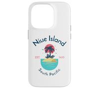 Carcasa para iPhone 14 Pro Isla Niue en el Pacífico Sur