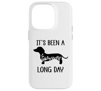 Carcasa para iPhone 14 Pro Its Been a Long Day Dachshund Funny Doxie Mom Dachshund Mama