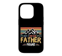 Carcasa para iPhone 14 Pro It's Not a Dad BOD It's a Father Figure Retro Father's Day