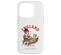 Carcasa para iPhone 14 Pro Jack-Russel-Terrier Perros Pareja Cita Muy Querido en Barco Inglaterra