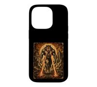 Carcasa para iPhone 14 Pro Jacked Alpha Wolf Ojos Láser Caminar Vintage Kaiju