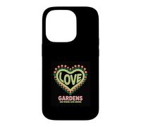 Carcasa para iPhone 14 Pro Jardines Corazón Diseño Floral - El Amor Crece