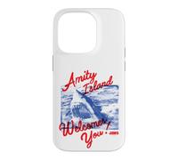 Carcasa para iPhone 14 Pro Jaws Amity Island Welcomes You Front & Back