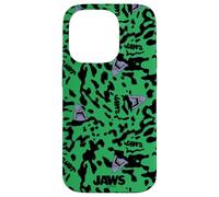 Carcasa para iPhone 14 Pro Jaws Green Shark Camo All Over Print