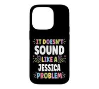 Carcasa para iPhone 14 Pro Jessica Personalized Women's Gift Custom Jessica