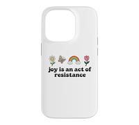 Carcasa para iPhone 14 Pro Joy is an Act of Resistance Rainbow Pride Month Human Rights