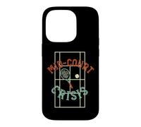 Carcasa para iPhone 14 Pro Juego de Palabras de Tenis Crisis en la cancha
