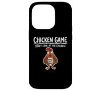 Carcasa para iPhone 14 Pro Juego de Pollo (no mires al Pollo) - Fresco y Divertido Dicho