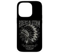Carcasa para iPhone 14 Pro Jugando por el Cambio X The Doors Riders On The Storm