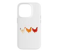 Carcasa para iPhone 14 Pro Juguetes de Pollo para Coop Juguete de Pollo de Goma Traeger Pollo Rub