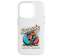 Carcasa para iPhone 14 Pro Jurassic Joy Baby Dinosaur Big Heart Cute Dino Art