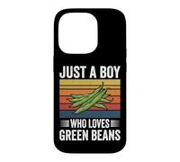 Carcasa para iPhone 14 Pro Just A Boy Who Loves Green Beans