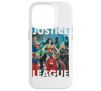 Carcasa para iPhone 14 Pro Justice League Hall of Justice Painting
