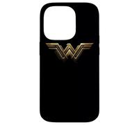 Carcasa para iPhone 14 Pro Justice League Movie Wonder Woman Logo: Black Background