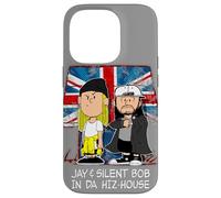 Carcasa para iPhone 14 Pro Kevin Smith Jay & Silent Bob-Nuts Remix De Hiz-House Excl Reino Unido