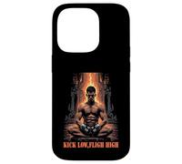 Carcasa para iPhone 14 Pro Kick Low Flight High Muay Thai MMA Warrior