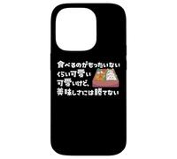 Carcasa para iPhone 14 Pro Kyaraben Art Character Bento Box Comida Japonesa Kanji