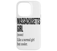 Carcasa para iPhone 14 Pro La Chica De Massachusetts Es como Una Chica Normal Pero con