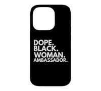 Carcasa para iPhone 14 Pro La embajadora de la Mujer Negra empoderó el Mes de la Historia Negra